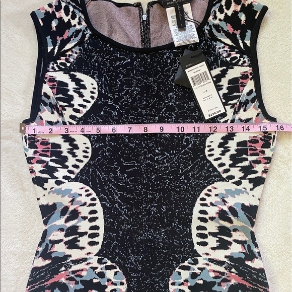 NWT BCBG MAXAZRIA Black Audrie Sleeveless Bodycon Dress Women’s Small $298 NEW - Picture 4 of 8